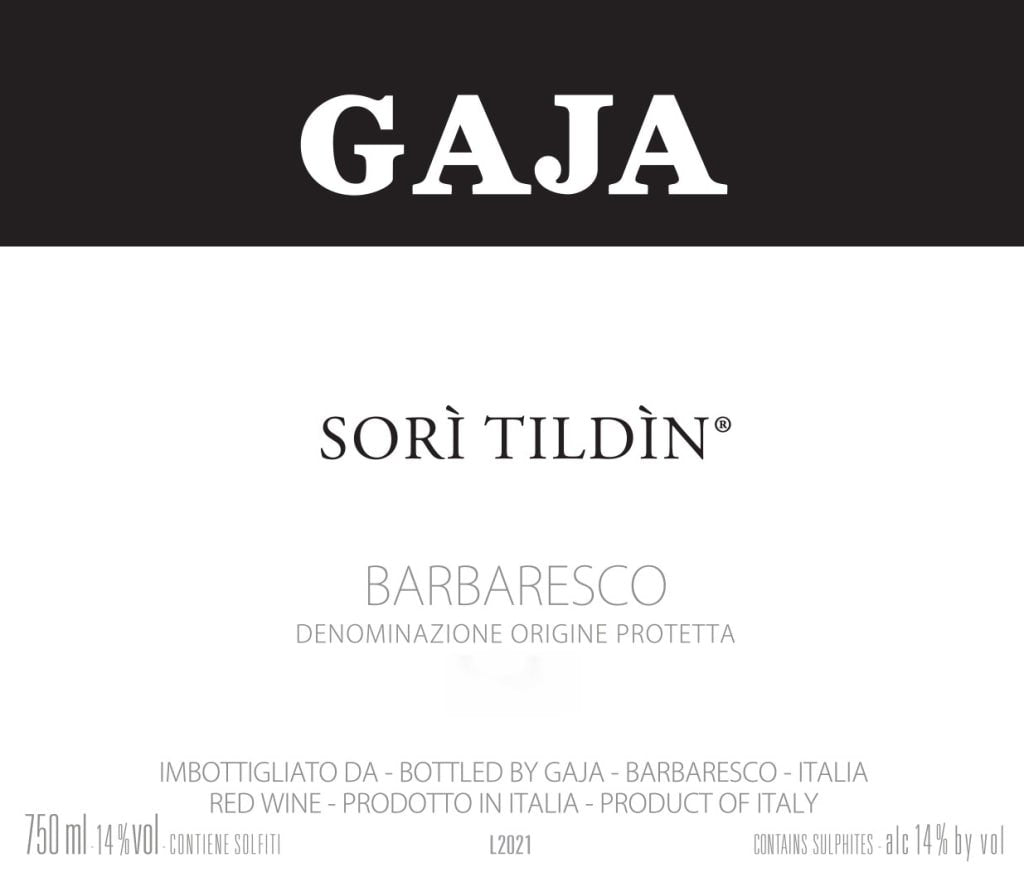 GAJA SORI TILDIN LANGHE-BARBARESCO 2005