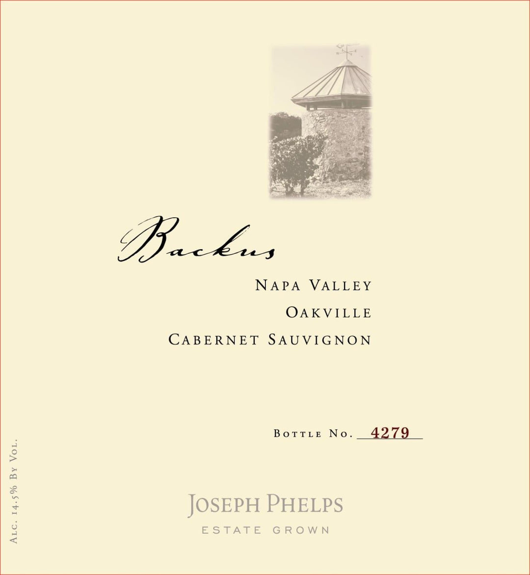 JOSEPH PHELPS BACKUS VINEYARD 2001 CABERNET SAUVIGNON