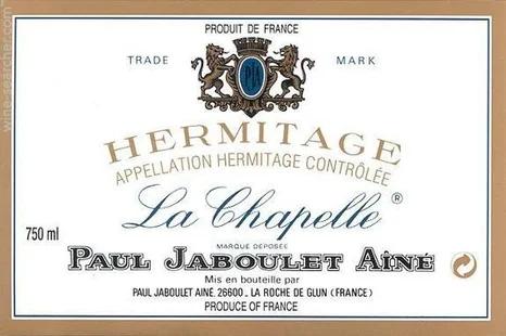 PAUL JABOULET AINE HERMITAGE LA CHAPELLE 1997