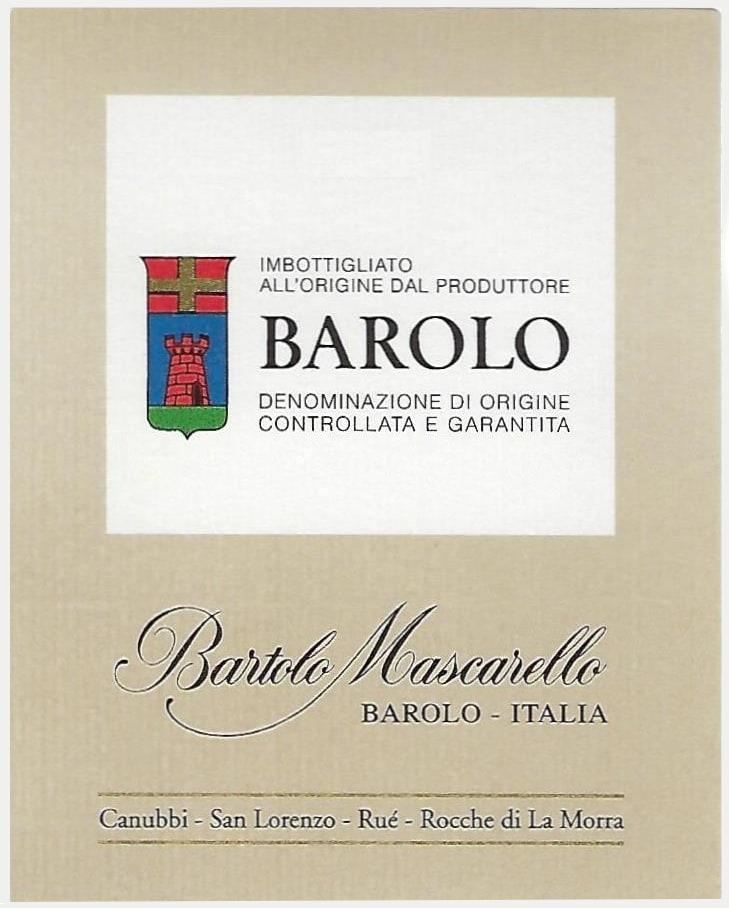BARTOLO MASCARELLO BAROLO 1997