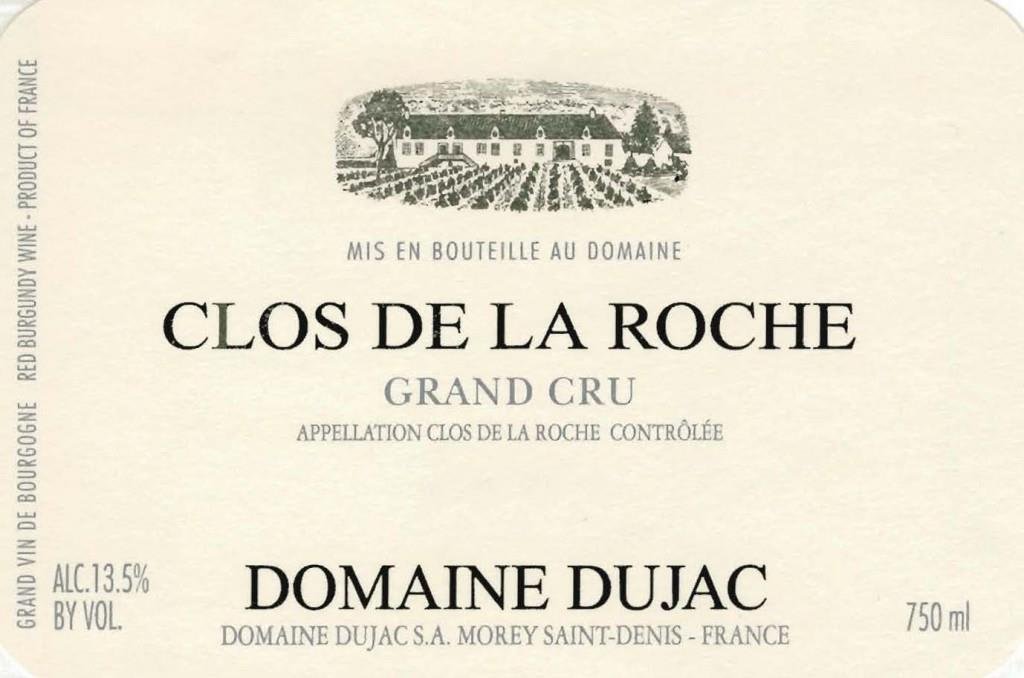 DOMAINE DUJAC CLOS DE LA ROCHE GRAND CRU 2004