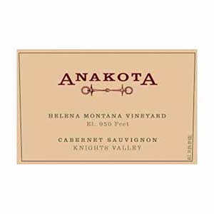 Anakota Helena Mountain Vineyard 2012 Cabernet Sauvignon