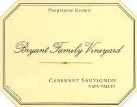 Bryant Family Vineyard 1998 Cabernet Sauvignon