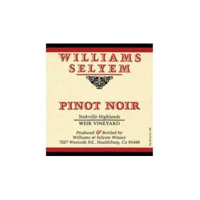Williams Selyem Weir Vineyard 2010 Pinot Noir