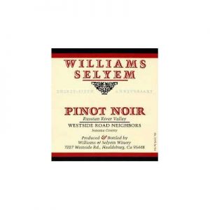 Williams Selyem Westside Road Neighbors 2012 Pinot Noir