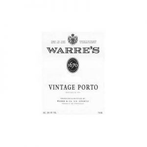 Warre's 1963 Vintage Port