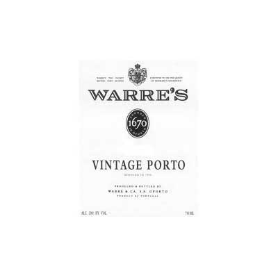 Warre's 1963 Vintage Port