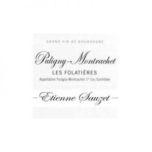 Etienne Sauzet Puligny-Montrachet 1er Cru Les Folatieres 2007