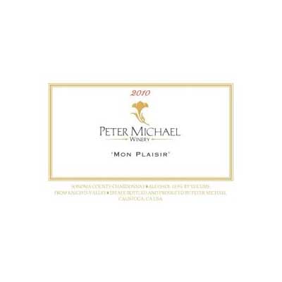 Peter Michael Mon Plaisir 2010 Chardonnay