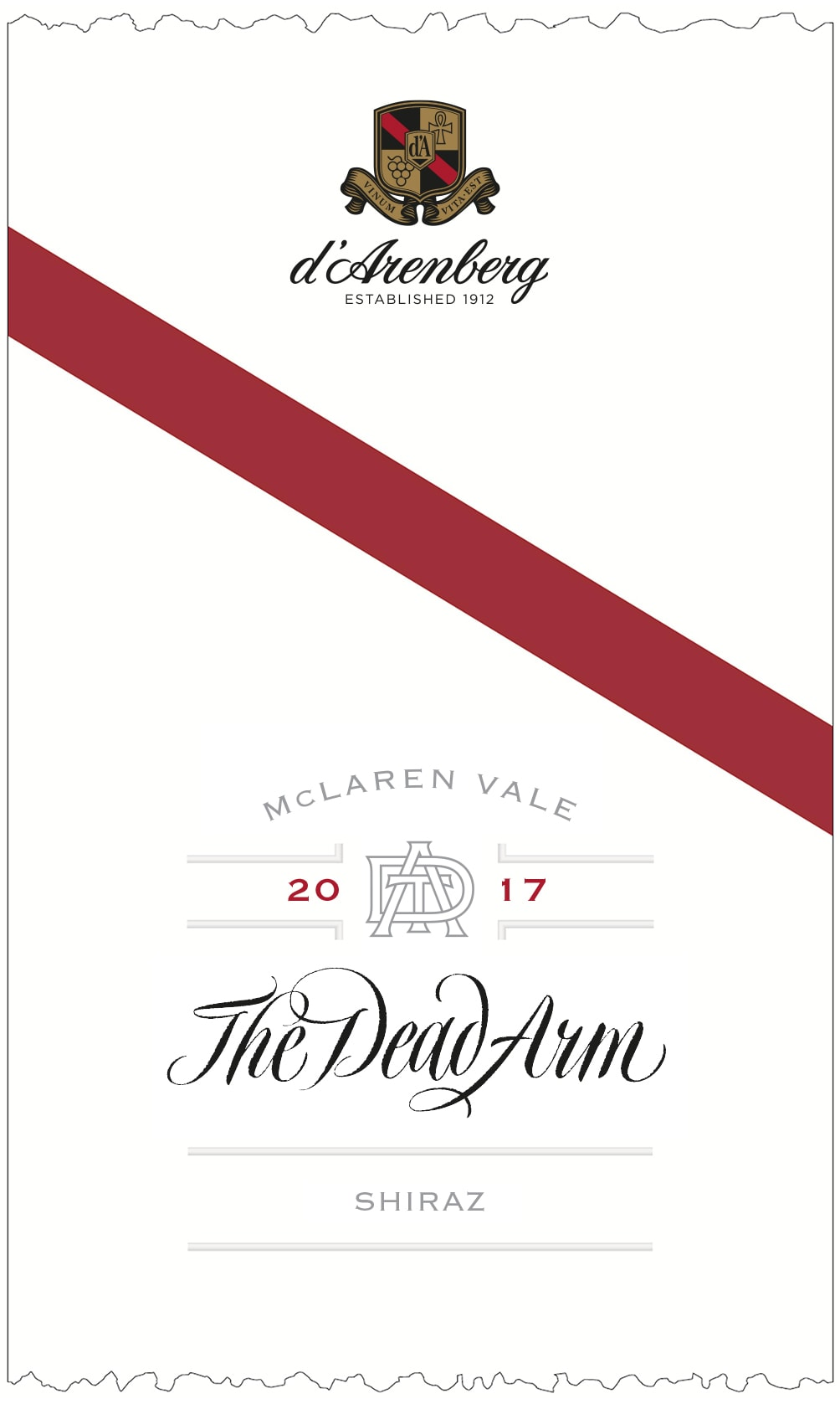 d'Arenberg The Dead Arm 2017 Shiraz
