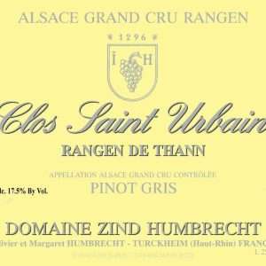 Domaine Zind-Humbrecht Pinot Gris Rangen de Thann Clos Saint Urbain 2009