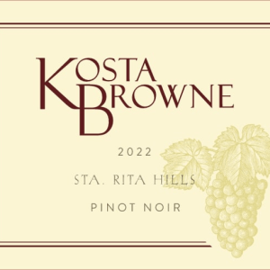 Kosta Browne Sta Rita Hills 2022 Pinot Noir