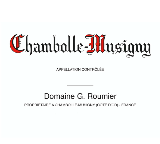 Domaine Georges & Christophe Roumier Chambolle-Musigny 2015