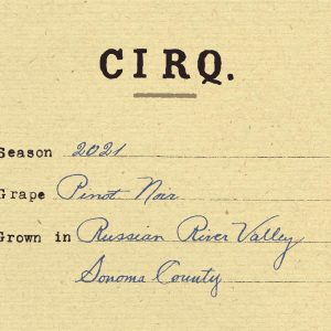 Cirq 2021 Pinot Noir