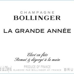 Bollinger La Grande Anne Brut 2018