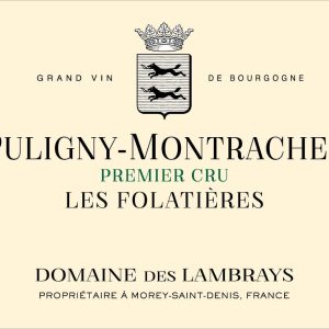 Domaine Des Lambrays Puligny-Montrachet 1er Cru Les Folatieres 2023
