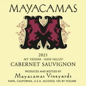 Mayacamas Vineyards 2021 Cabernet Sauvginon